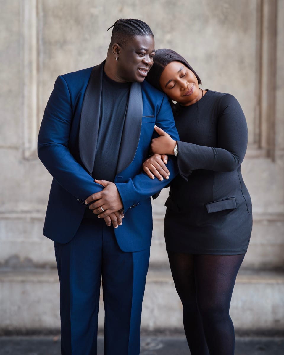 Lynda and Damian portrait
